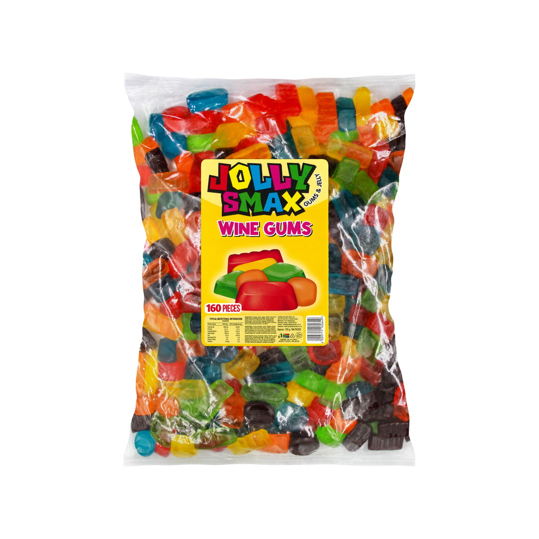 24x75g Jolly Smax Wine Gums