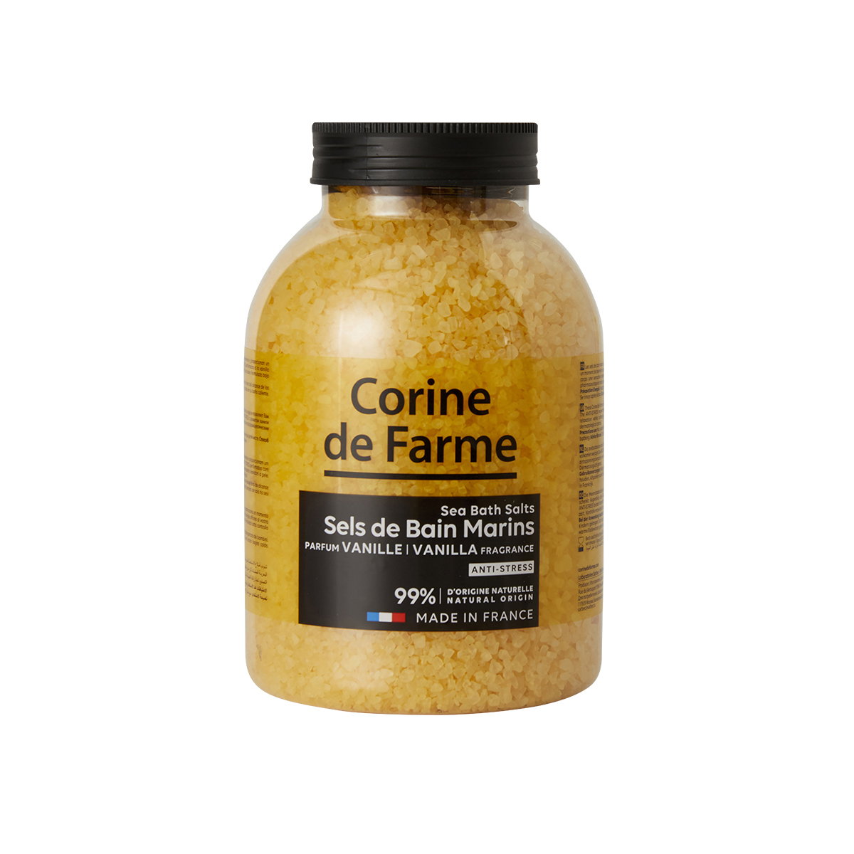 Corine de Farme Sels de Bain Marins Anti-stress Vanille_0