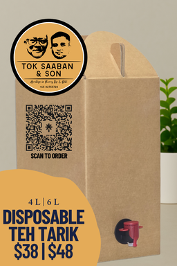 Disposable Teh Tarik 4 | 6 Litre