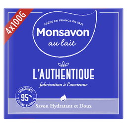 Monsavon au Lait Authentique 4x100g