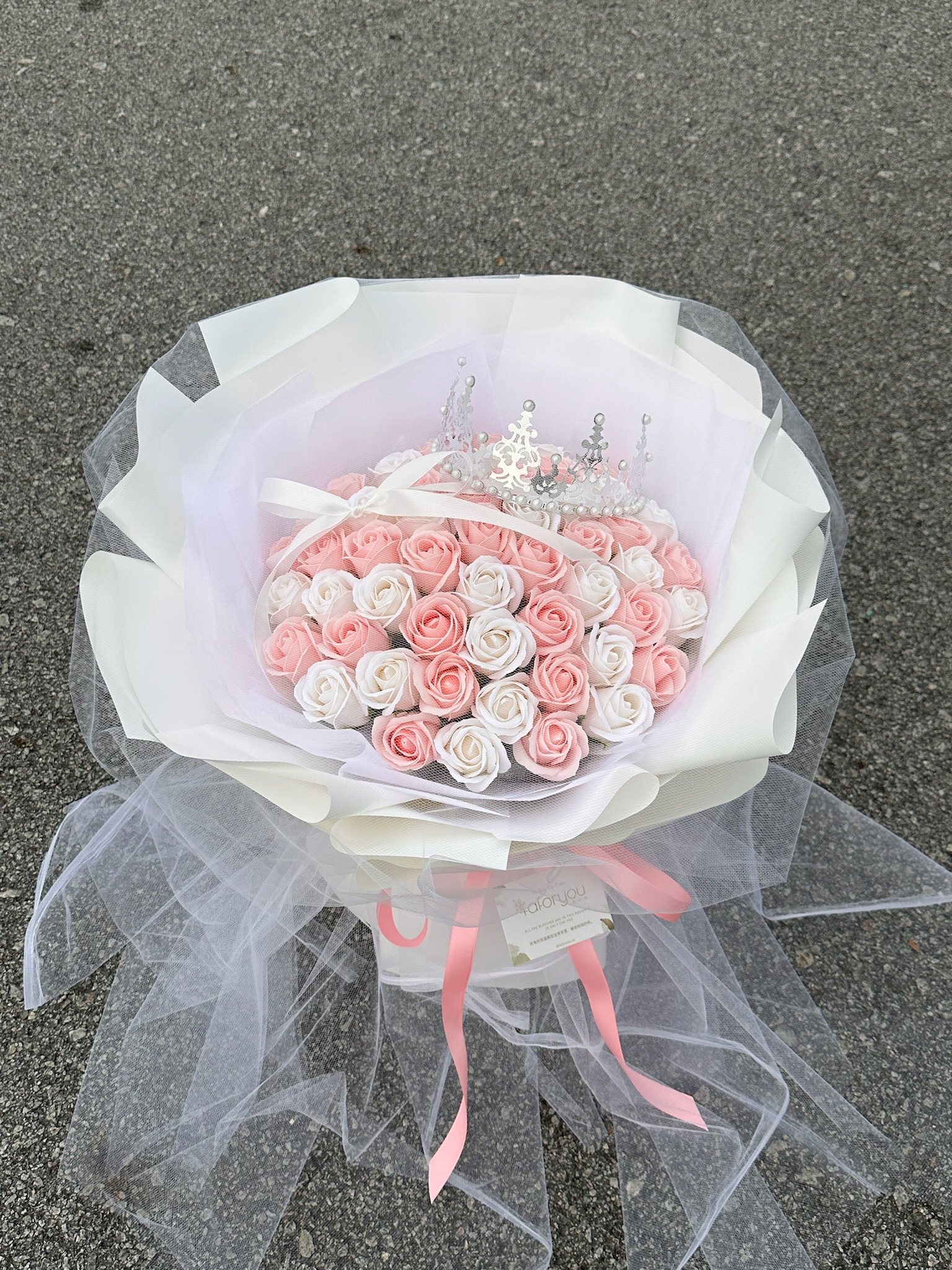 52 stalk Soap Rose Bouquet  _1