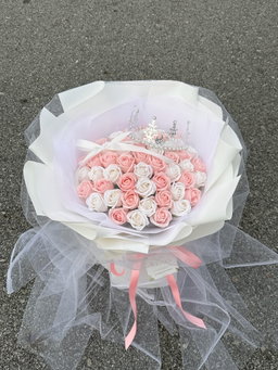 52 stalk Soap Rose Bouquet  