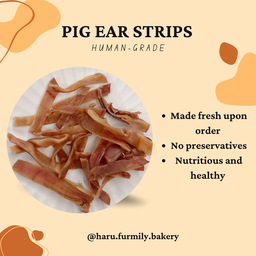 Pork Ear Strips