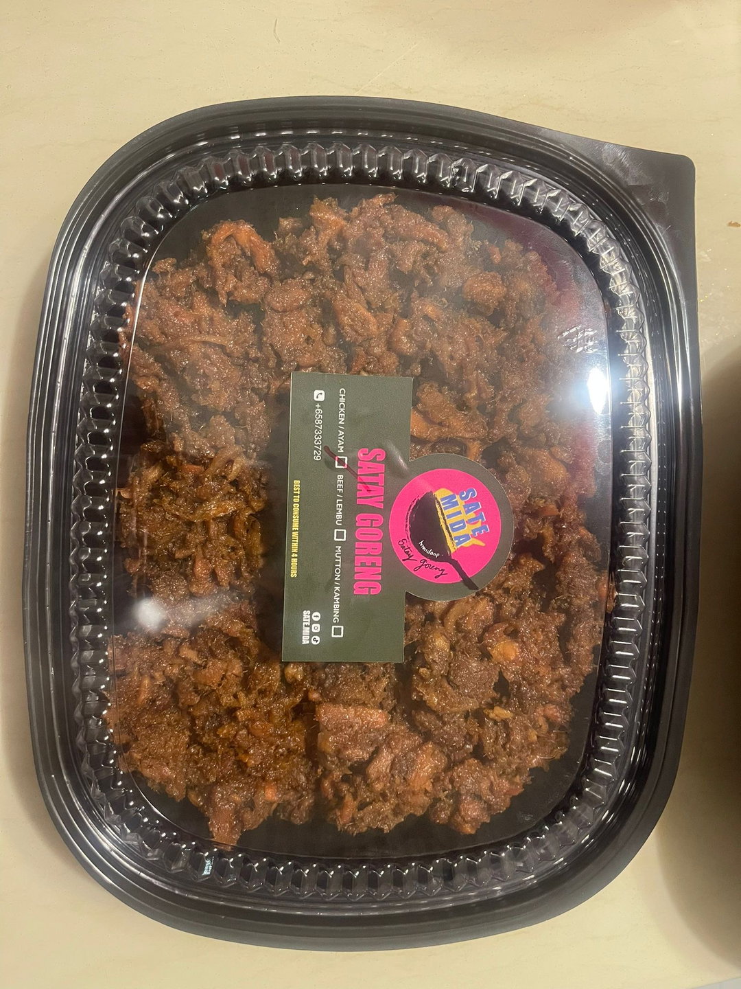 Beef/Lembu Tray set
