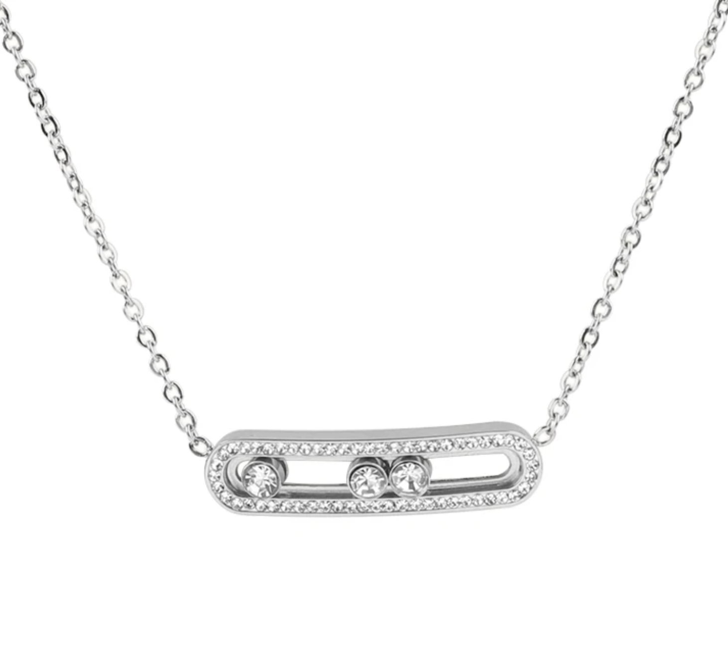 Celeste Trio Pendant Silver_1