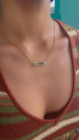Celeste Trio Pendant Gold