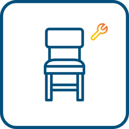 Réparation de chaises en bois
