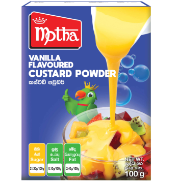 224 MOTHA CUSTARD POWDER VANILLA 100G