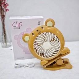 CUTE BEAR CLIP FAN