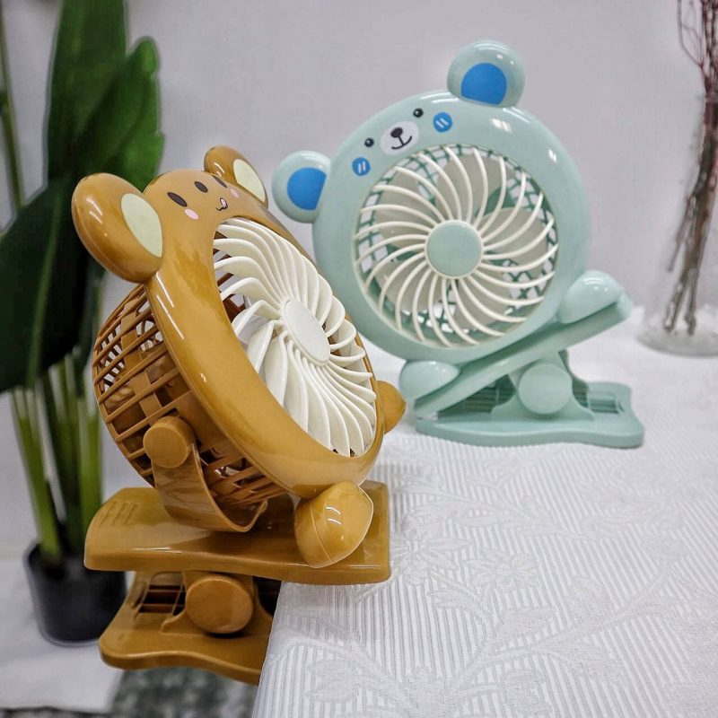 CUTE BEAR CLIP FAN_3