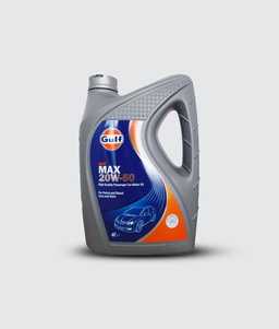 Gulf Max 20W50 en bouteille de 5L