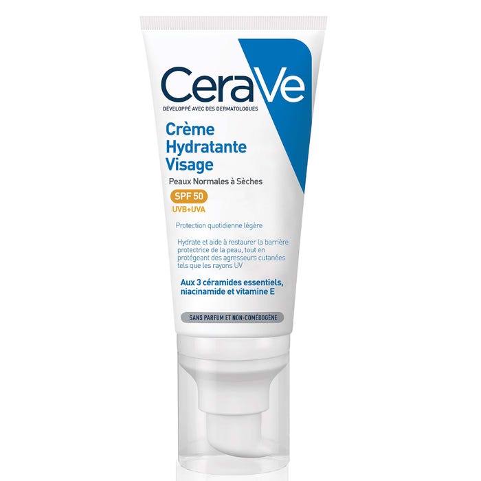 Cerave Crème Hydratante Visage SPF50 52ml_0