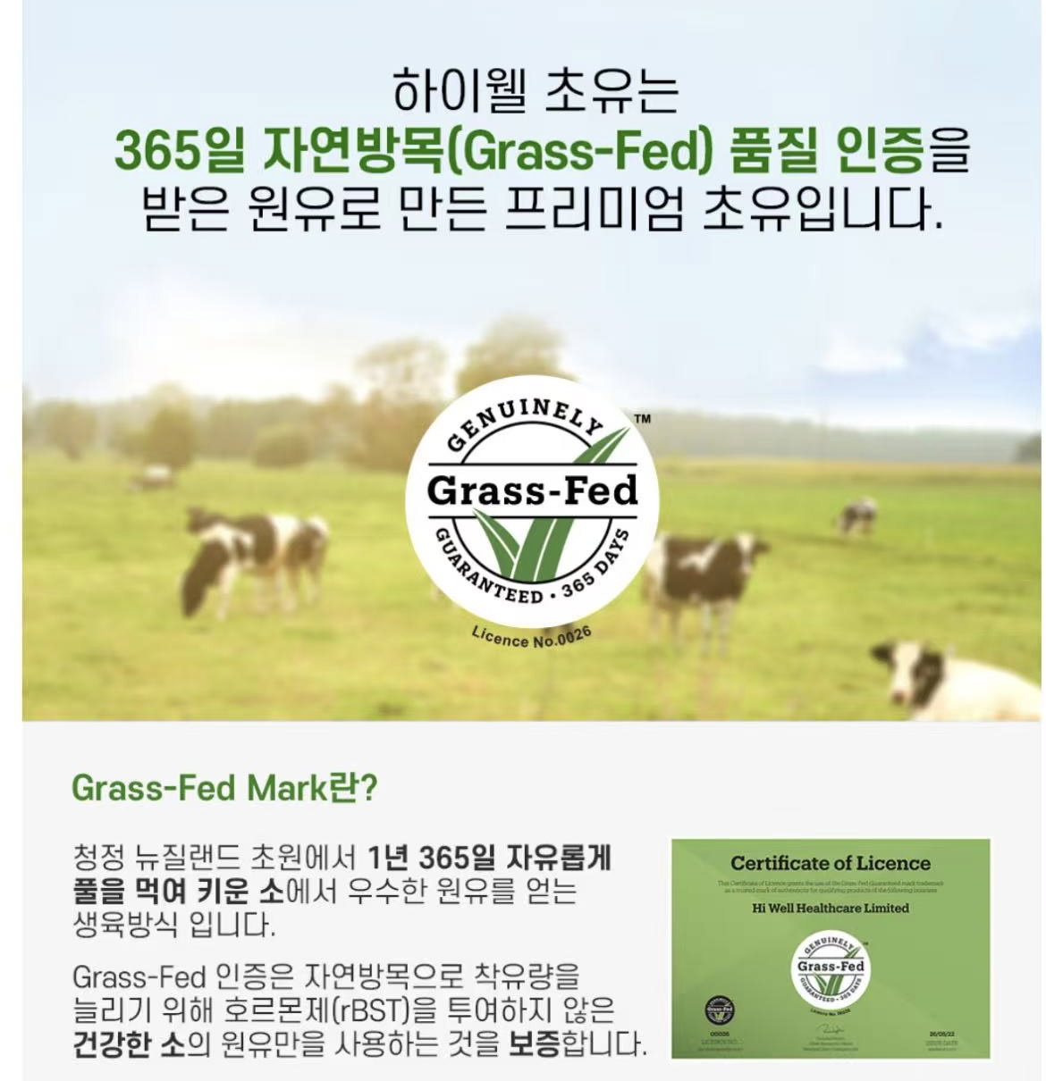 [면역/성장] 하이웰 초유 츄어블 120정(2개월분) | [Immune & Growth Support] HiWell Colostrum Chewable (Strawberry Flavor) 120tabs_2