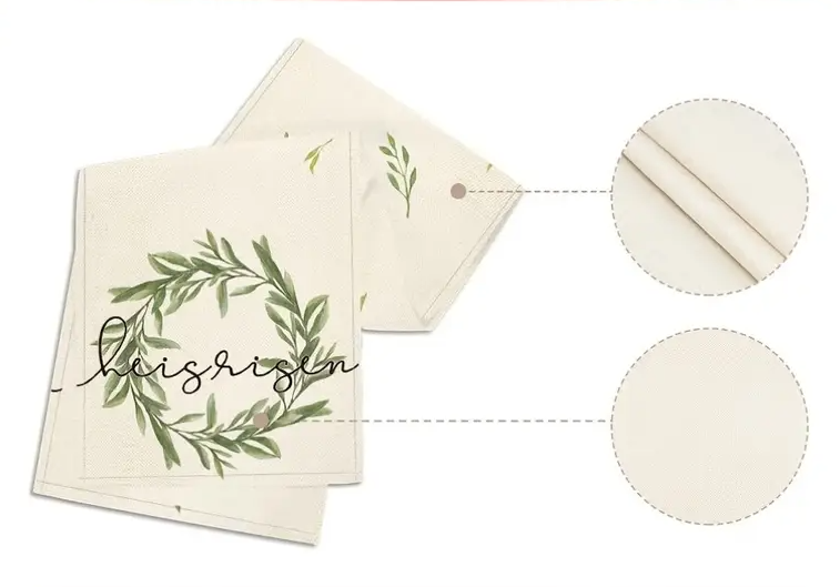 He Has Risen! A Blessed Wreath Table Runner - 184 x 34cm_1
