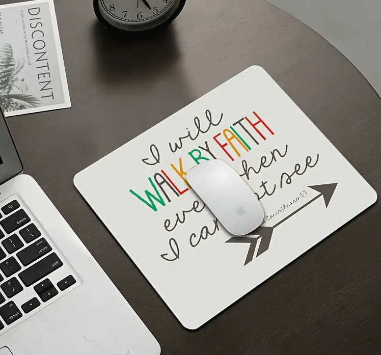 Mouse Pad - Walk by Faith - 24x20cm_2