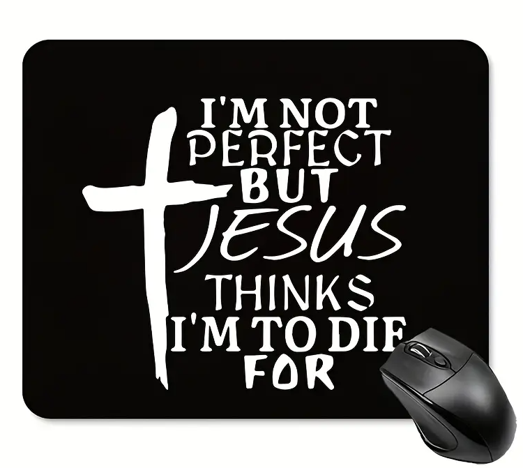 Gaming Mouse Pad - Jesus Inspired - 26x10cm_3