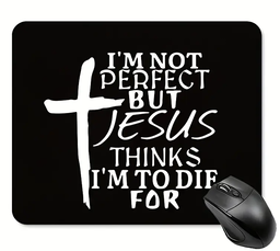 Gaming Mouse Pad - Jesus Inspired - 26x10cm