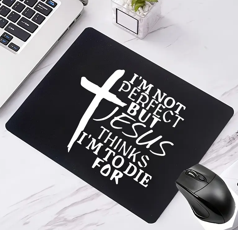 Gaming Mouse Pad - Jesus Inspired - 26x10cm_1