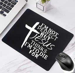 Gaming Mouse Pad - Jesus Inspired - 26x10cm