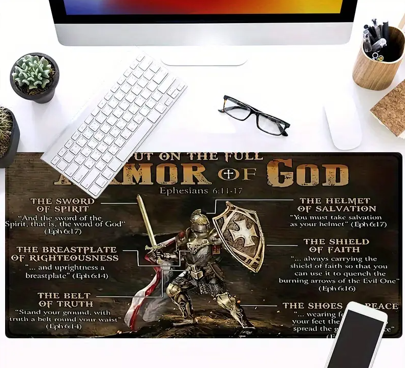 XXL Gaming Mouse Pad - Armour of God - 90x40cm_2