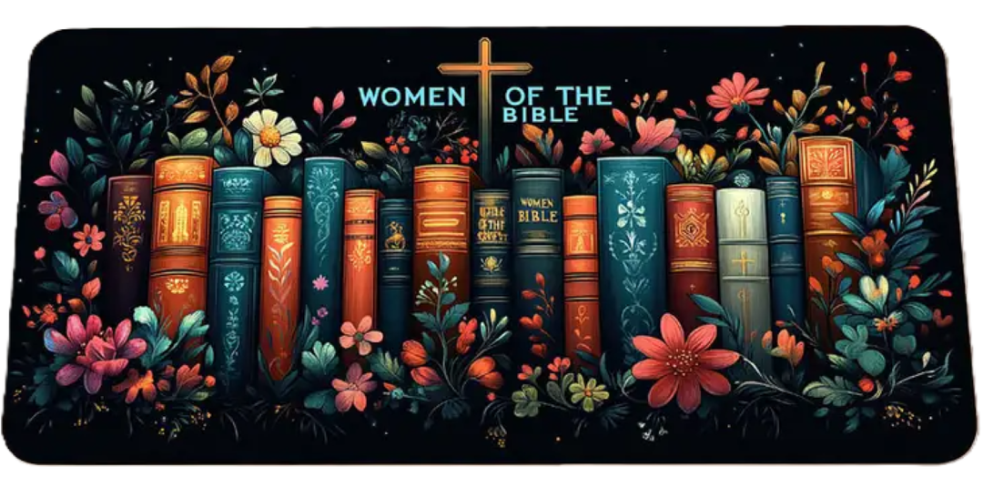 XXL Gaming Mouse Pad - Women of the Bible - 90x40cm