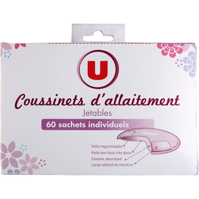 Coussinets d'allaitement jetables x60_0