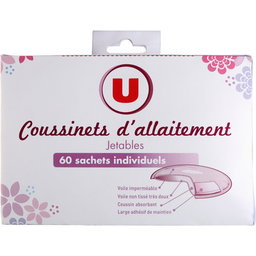 Coussinets d'allaitement jetables x60