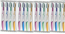 Toothbrushes, Each Wrapped Individually, Featuring Medium Soft Or Hard Bristles