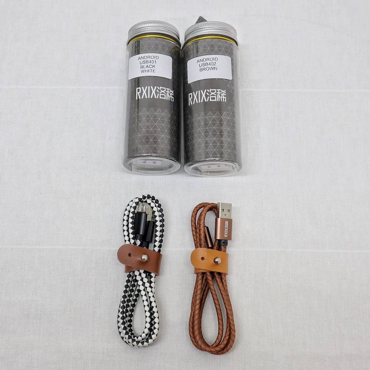 LEATHER FAST USB DATA CABLE USB401_4