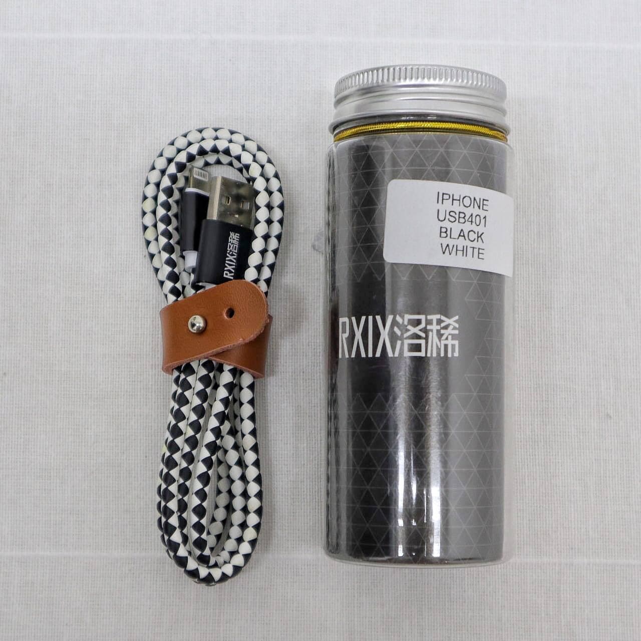 LEATHER FAST USB DATA CABLE USB401_5