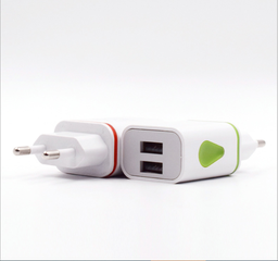 USB PLUG 2 PORT 2A DUAL USB WATER DROP