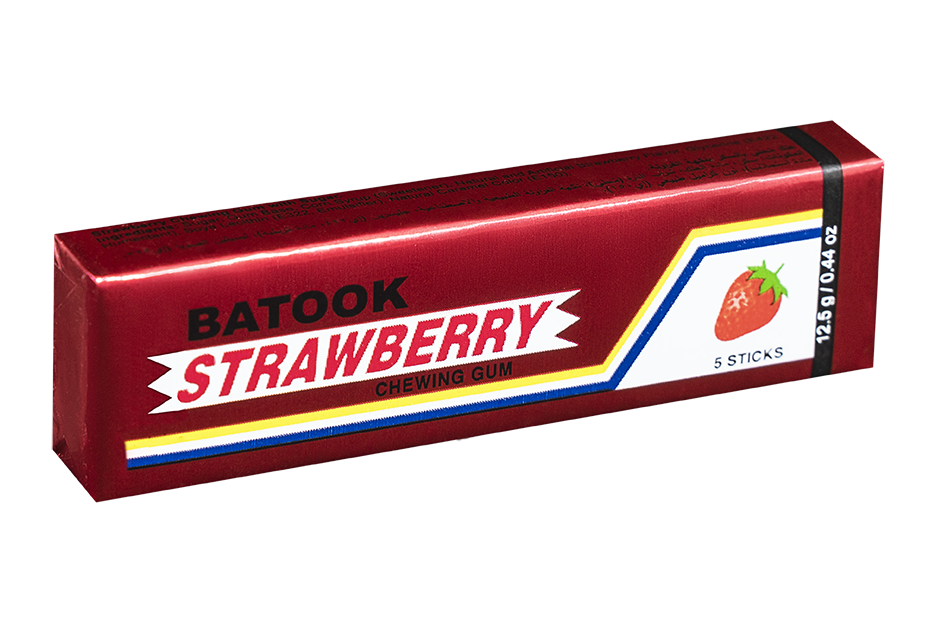 BATOOK CHEWING GUM STRAWBERRY 