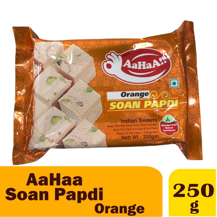 Aahaa Orange Soan Papdi-250G