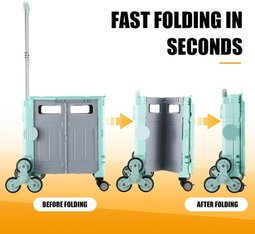 PORTABLE SHOPPING TROLLEY