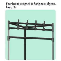 CORNER COAT RACK 