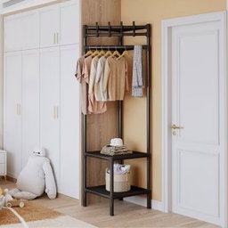 CORNER COAT RACK 