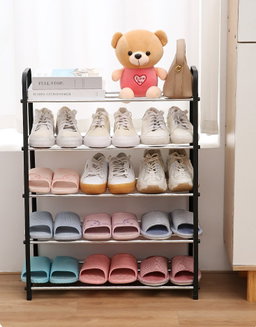 NEW A TYPE - 5 LAYER SHOE RACK (58CM) 