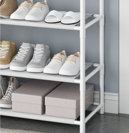 CLOTH HANGER SHOE RACK 4L 80CM NO COVER