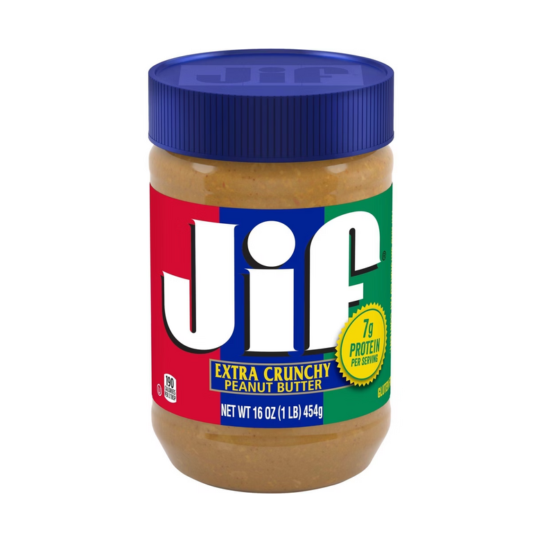 Jif Peanut Butter Extra Crunchy 454g