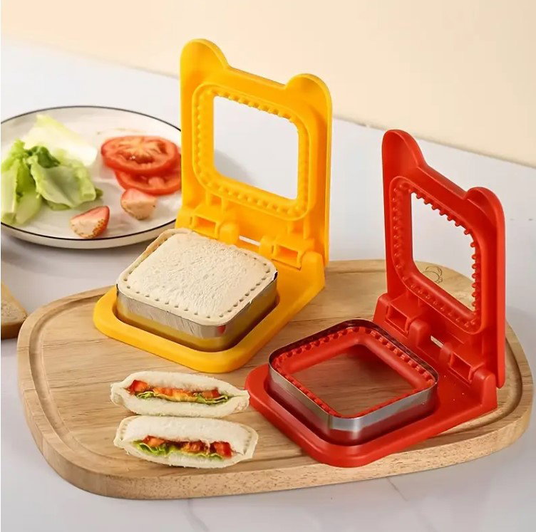 Multifunctional Stainless Steel Sandwich Crust Cutter,