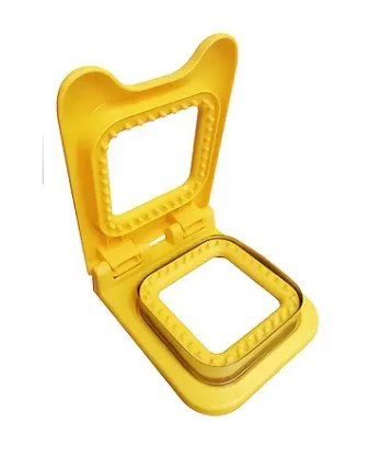 Multifunctional Stainless Steel Sandwich Crust Cutter, _1