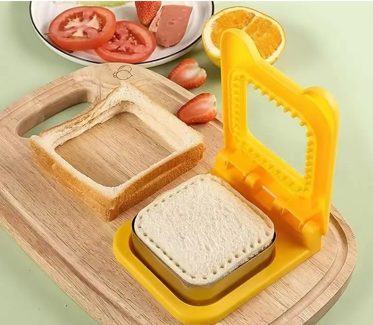 Multifunctional Stainless Steel Sandwich Crust Cutter, _2
