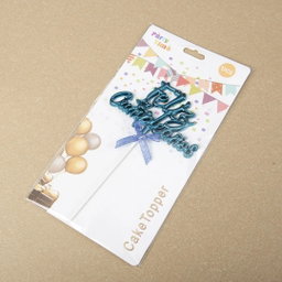 Cake Topper Party Time 3D