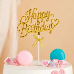 Cake Topper Party Time 3D
