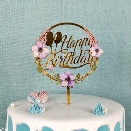 Cake Topper de Happy Birthday