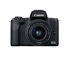 Canon EOS M50 Mark II Noir VLOGGER KiT + EF-M 15-45 mm IS STM Noir