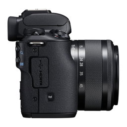 Canon EOS M50 Mark II Noir VLOGGER KiT + EF-M 15-45 mm IS STM Noir