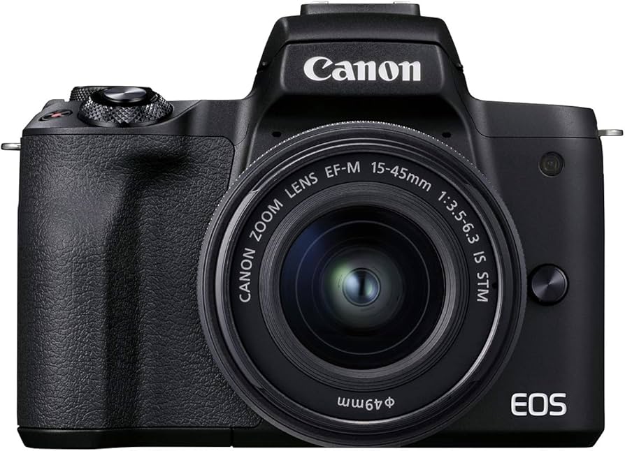 Canon EOS M50 Mark II Noir VLOGGER KiT + EF-M 15-45 mm IS STM Noir_4