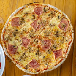 Pizza Jamón & Hongos