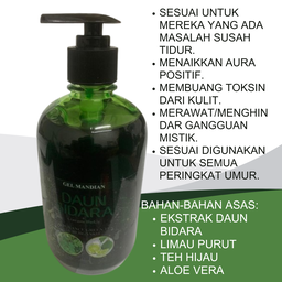 Gel Mandian Daun Bidara & Garam Bukit 500ml rm15.70